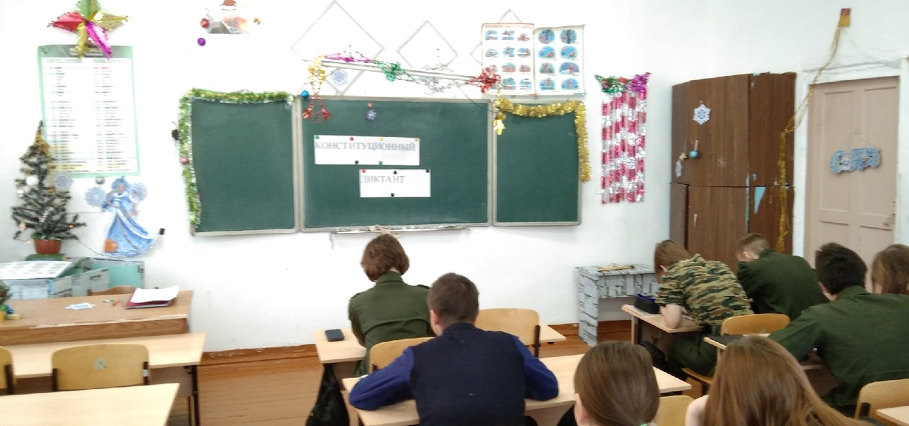 Конституционный диктант.